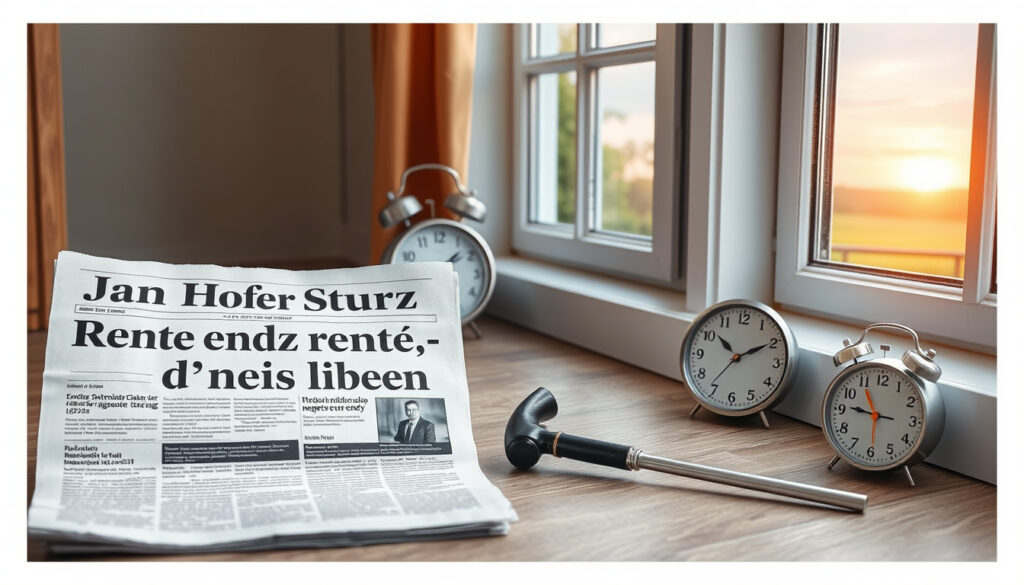 Jan Hofer: Sturz, Rente und neues Leben